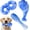 Blue, variant on Indestructible  Toys for Aggressive Chewers 3 Pack, Tough  Toys for Medium and Large Dogs, Durable   Toys for Aggressive Chewers to Keep Them Busy, Bacon Flavor, Blue