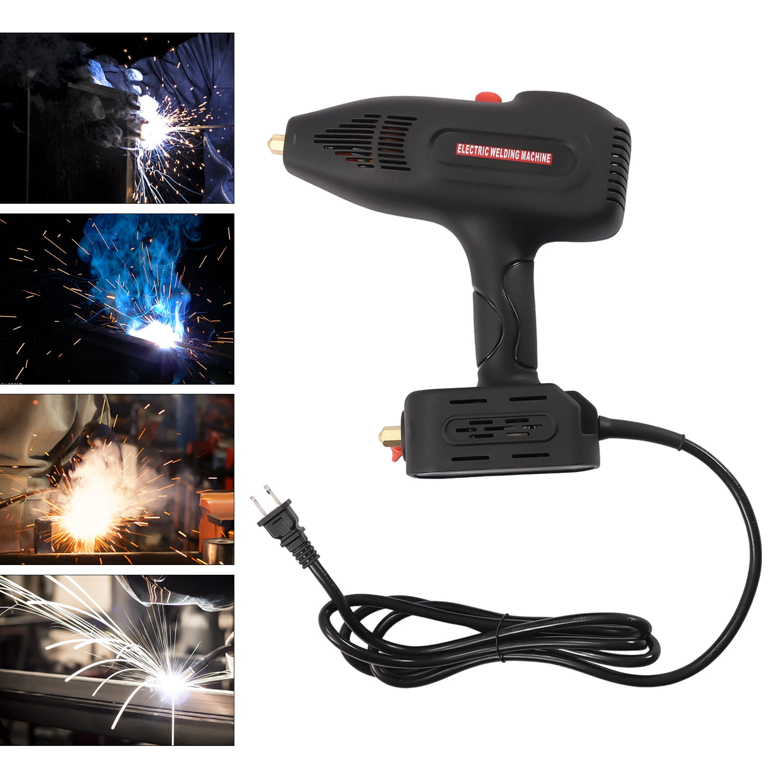 Miumaeov Welding Machine Handheld, 110V Portable ARC Welder Gun w/IGBT