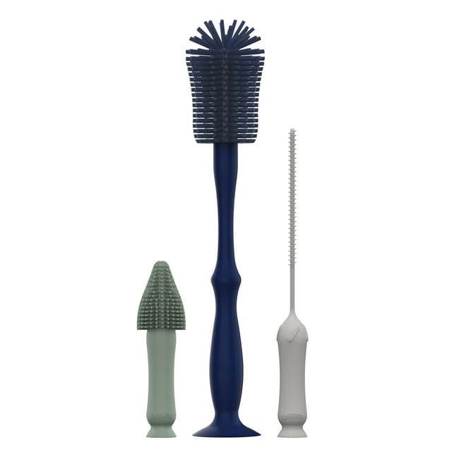 Juego de 3 cepillos de limpieza Dr. Brown's Silicone, paquete de 3