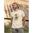 thumbnail image 2 of Black And Yellow Warbler T-Shirt Men -John James Audubon Designs, Male x-Large, 2 of 4