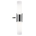 thumbnail image 1 of Access Lighting 50567-BS-OPL Aqueous 2 Light Opal Glass Wall Fixture - Brushed Steel, 1 of 1