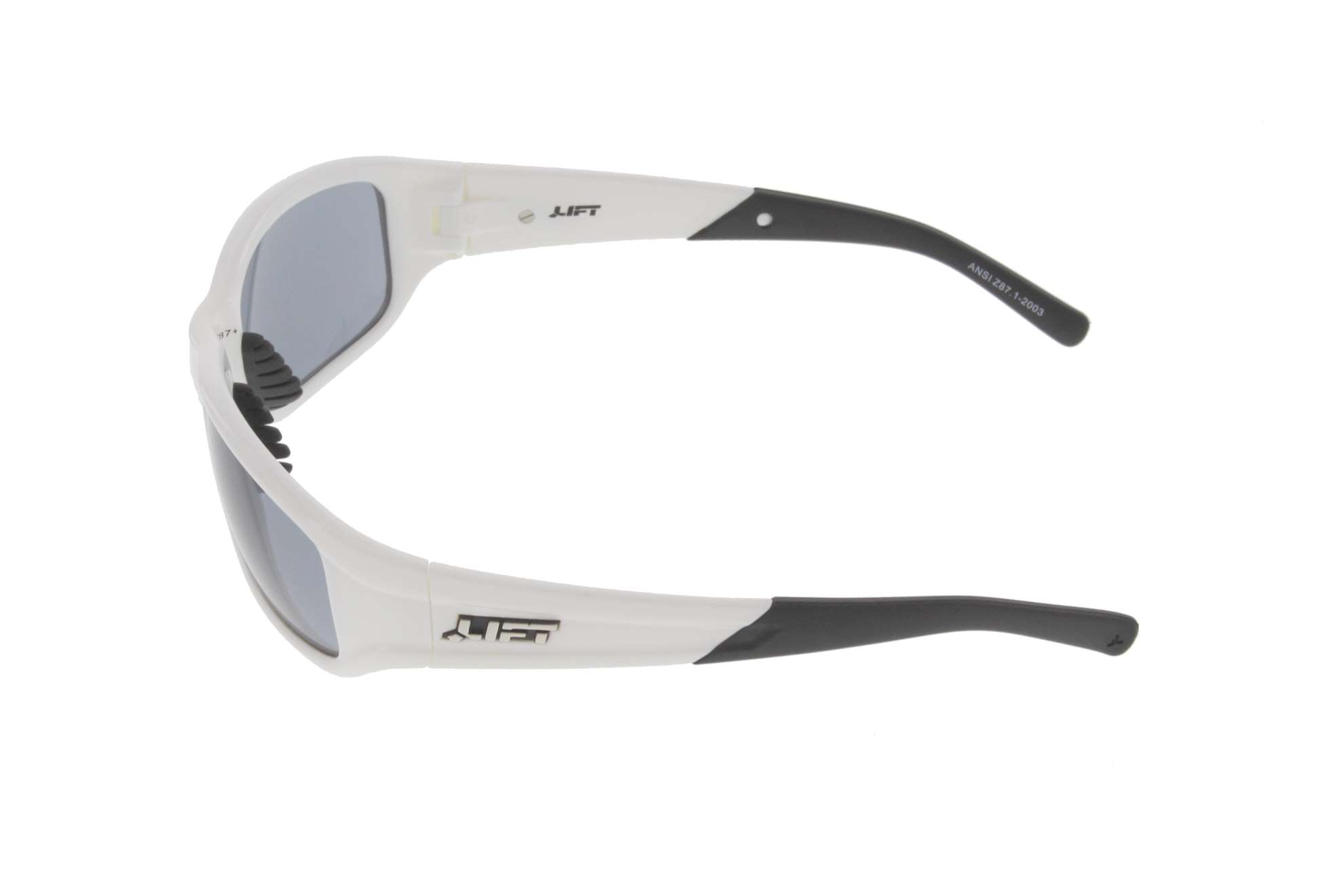 LIFT ALIAS WHITE SAFTEY GLASSES (SMOKE)