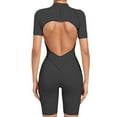 thumbnail image 4 of Combinaison d'Entraînement Sans Couture pour Femmes Combinaison Confortable Extensible pour Entraînement Physique et Tenue Décontractée, 4 of 7
