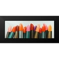 thumbnail image 2 of Atelier B Art Studio 18x9 Black Modern Framed Museum Art Print Titled - Lipstick Collection for Woman, 2 of 5