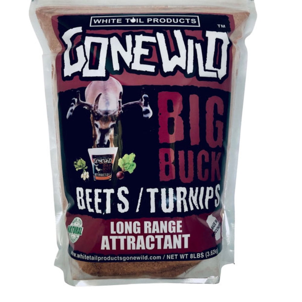 Whitetail Products Gone Wild 0534 Big Buck Attractant Beets/Turnips – 8 lbs.