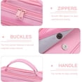 thumbnail image 3 of Estuche para Lapices, Lapicera Grande Cartucheras Escolares Estuchera Estuche de Colores, Rosa, 3 of 4