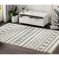 thumbnail image 2 of Abani Willow 3'W x 5'D WIL120A Moroccan Tribal Ivory and Grey Area Rug, 2 of 7