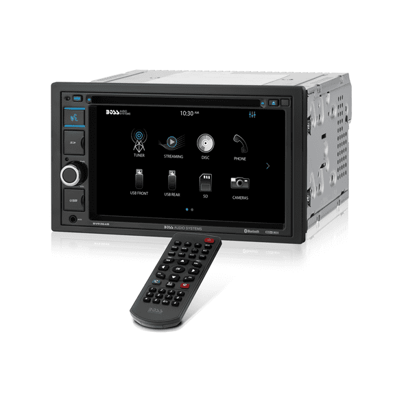 BOSS Audio Systems BV9364B Car Stereo with Bluetooth, 6.2 Inch Double DIN Touchscreen Head Unit, DVD/CD/MP3 Player, USB, SD, Aux, AM/FM Radio Receiver
