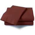 thumbnail image 1 of Swan Comfort Microfiber 4-piece Bed Sheet Set - Queen, Chocolate, 1 of 4