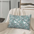 thumbnail image 5 of Daiia cartoon geese Pattern Bedding Waterproof Pillow Protector Zippered Queen – Bed Bug Proof Pillow Encasement-16"x24", 5 of 6
