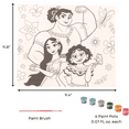 thumbnail image 5 of Disney Encanto Girls Art Set Stickers Markers and Paint Canvas for Kids 1000+ Pieces, 5 of 9