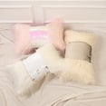 thumbnail image 3 of Mdesiwst Mother Day Pillowcase Sequin Long Plush Splicing Throw Pillow Cover Decorative Pillow Case Sequin Pillow Cover, 3 of 8