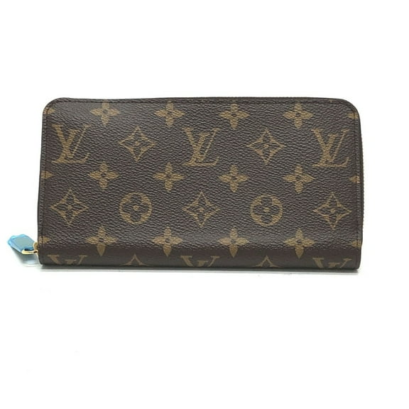 Pre-Owned LOUIS VUITTON M42616 Monogram Zippy Wallet, Round Zip Long Canvas, Women's,...