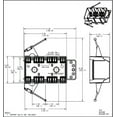 thumbnail image 2 of Carlon B344AB 3-Gang New Work Switch & Outlet Box - Quantity 30, 2 of 2