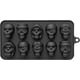 thumbnail image 1 of Molde de silicona con calavera de 10 cavidades para golosinas de Halloween, 1 of 5
