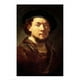 Posterazzi BALXIR159178LARGE Portrait d'Un Homme avec une Chaîne en Or Ou Autoportrait avec Affiche de Barbe Imprimé par Rembrandt Van Rijn - 24 x 36 Po. - Grand – image 1 sur 1