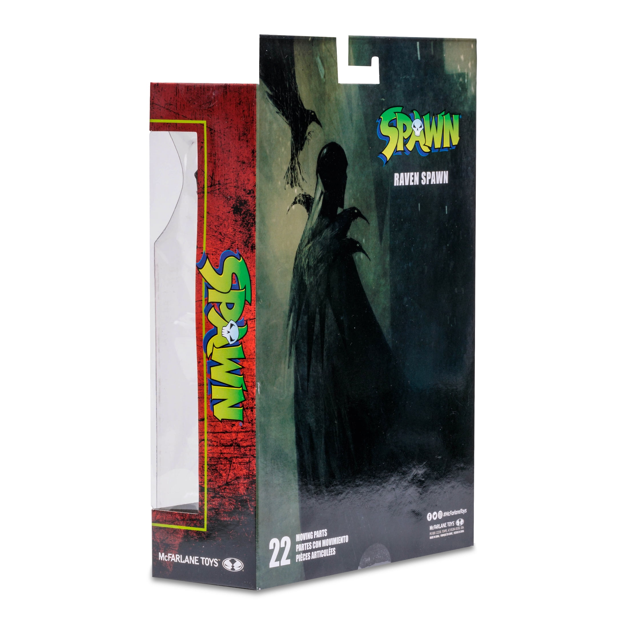 McFarlane Toys Spawn Raven Spawn with Small Hook - 7 in Collectible Figure