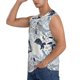 thumbnail image 3 of Fotbe Sea Animal Men's Camiseta sin Mangas Estampada para Hombres, Playera Casual para Gimnasio, Entrenamiento, Playa-Medium, 3 of 7