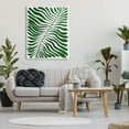 thumbnail image 2 of Abstract Fern Botanical Leaf Botanical & Floral Graphic Art Gallery Wrapped Canvas Print Wall Art, 2 of 7