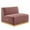 Pink, variant on Conjure Channel Tufted Performance Velvet Armless Chair-EEI-5504-GLD-BLK