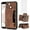 Brown, variant on MYKOMI Phone Case for Google Pixel 3 XL Wallet Cover with HD Screen Protector and PU Leather Credit Card Holder Stand Rugged Cell Accessories Pixel3XL Pixel3 LX Pixle 3XL Women Men