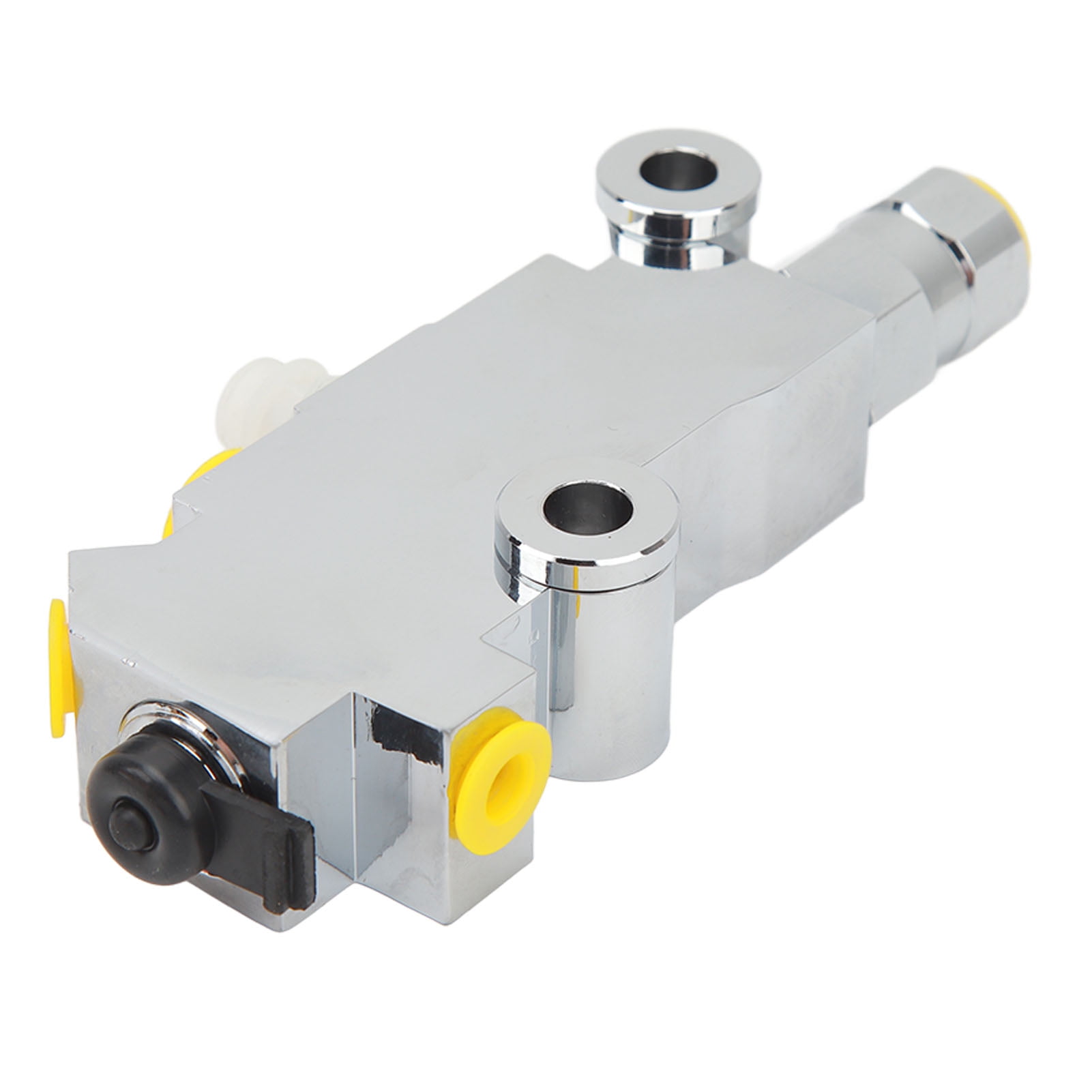 Pirate Jack Tandem Master Cylinder Kit - 1 Bore With Universal Disc/Drum Proportioning Valve - Black 2 thumbnail image