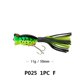 thumbnail image 1 of Cebo de pesca de olas grandes, pesca de escalada de olas, cebo Luya, cebo falso, colisión de la superficie del agua, onda de agua, acostado, 11 g/5 cm, 1 of 6