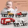 thumbnail image 1 of Camión de bomberos modelo de aleación, coche excavadora con retroceso, coche de juguete para niños y niñas, coche de aleación, 1 of 5