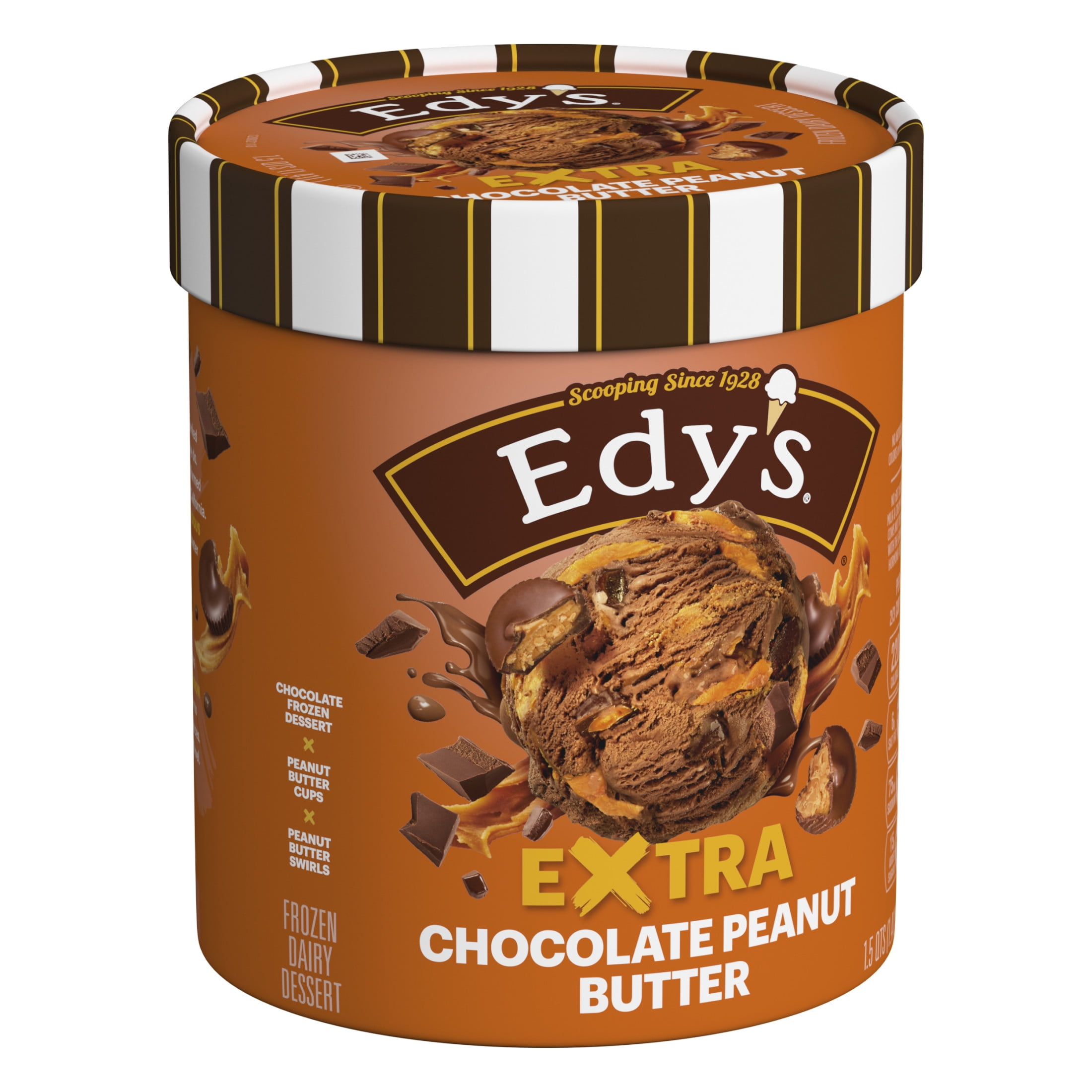 Edy’s/Dreyer’s Extra Chocolate Peanut Butter, 1.5 Qt