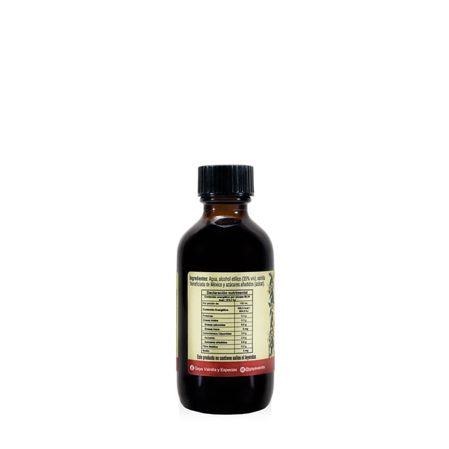 Extracto Natural de Vainilla Mexicano. Gaya Vainilla y Especias. Extracto natural - 1 LT
