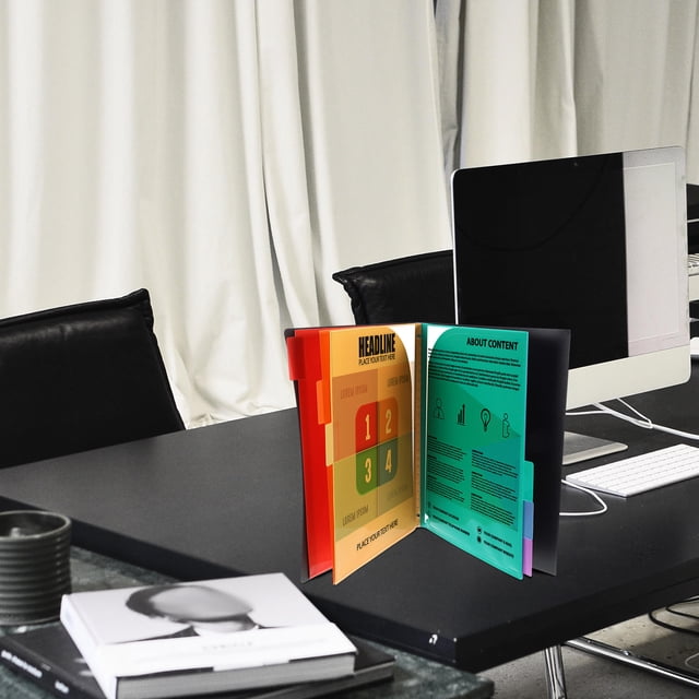 unbranded Con Bolsillos Resistente Para Oficina Organizador De Documentos Y Archivos Prácticos
