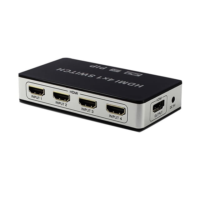 Modulador Hdmi Pip Digital 4 Puertos De Entrada 1 Salida Modulador Hdmi Dispositivo De Distribución De Señal De Resolución 4K Procesador Vogacara EL013928-01