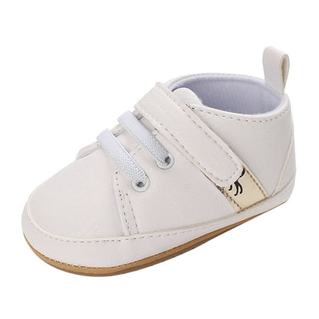 

zuwimk Toddler Girl Shoes Baby Shoes Boy Girl Sneakers Breathable Mesh Walking Shoes Non-Slip Rubber Sole Toddler Crib First Walker Shoes White