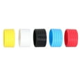 thumbnail image 1 of KAKOWELY racket grip 5pcs Tennis Racket Grip Bands Super Absorbent Tennis Squash Ring Hold Overgrip in Place(Yellow, Red, Blue, Black, White, 1PC for Each Color), 1 of 4
