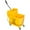Yellow, variant on HOMCOM Compact Mop Bucket with Wringer on Wheels 5 Gallon Yellow