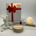 thumbnail image 1 of sale solid wood message board night light 3D Creative light acrylic table lamp atmosphere lamp, 1 of 6