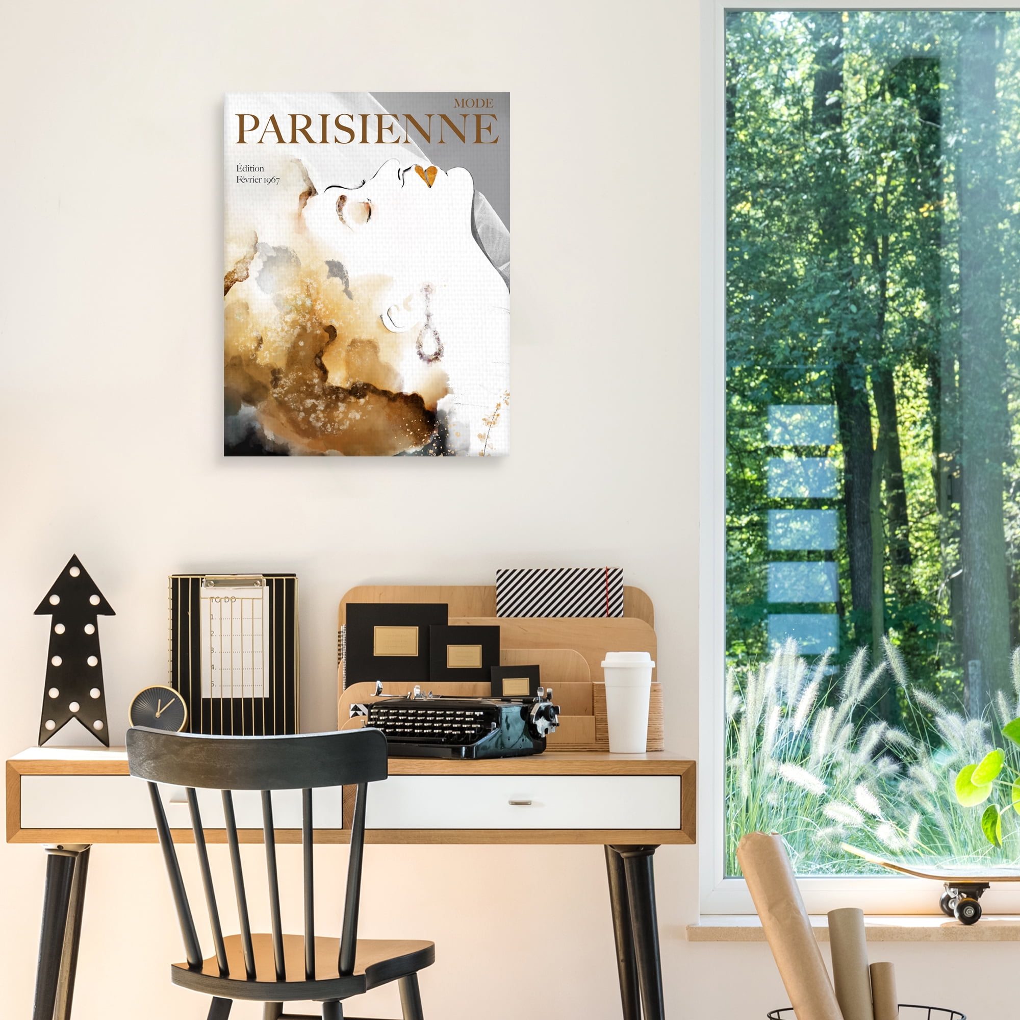 Mode Parisienne Fevrier 1967 by Studio Arts Canvas Art Print