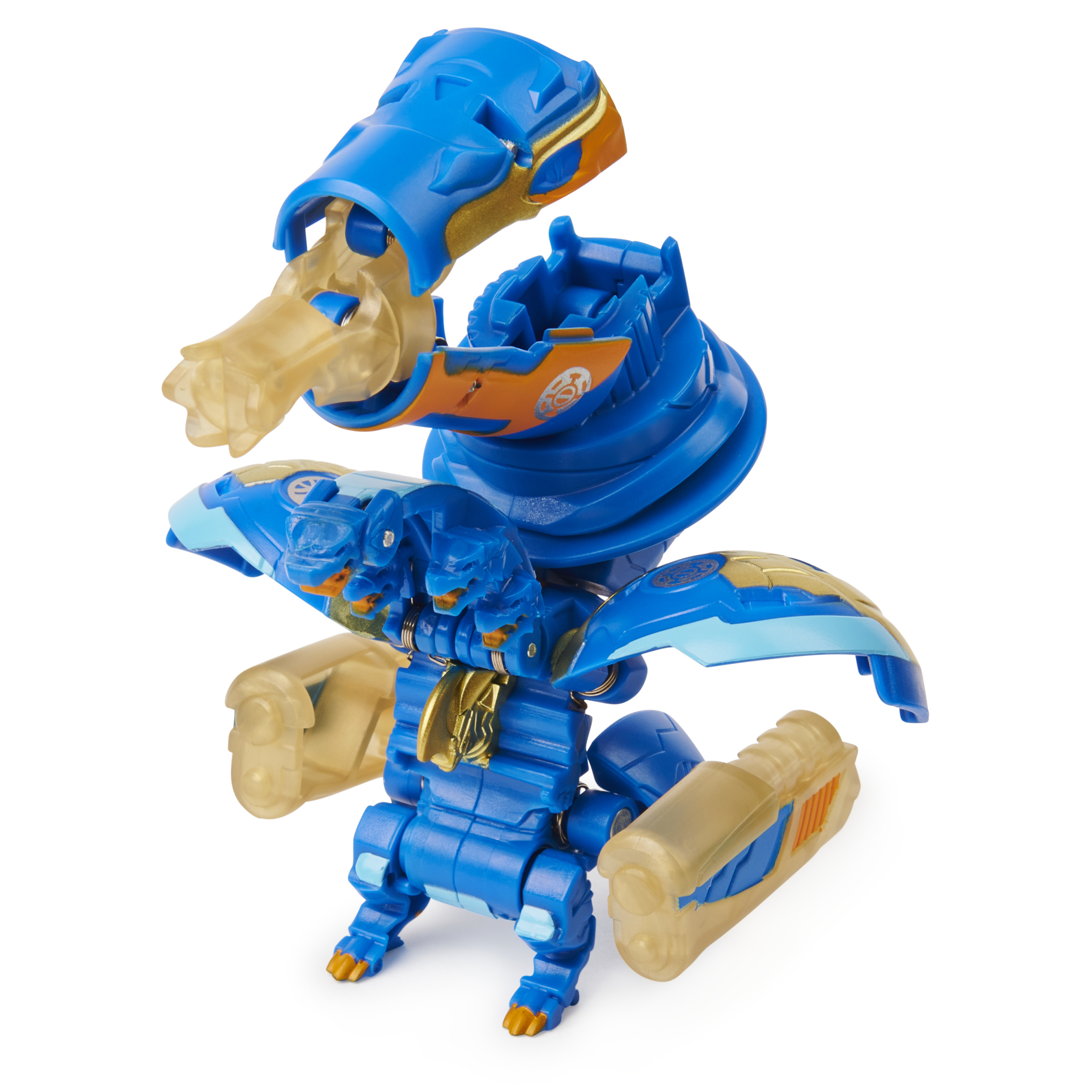 Bakugan Ultra, Fused Sabra x Pyravian with Transforming Baku-Gear, Armored Alliance 3-inch Tall Collectible Action Figure