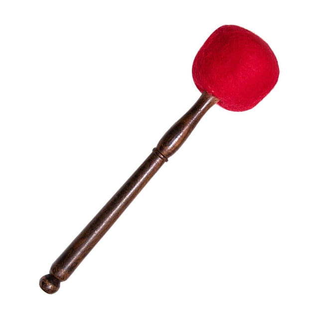 Guardoinrt Bol de Son Maillet Marteau Bol de Méditation Yoga L pour Pleine Conscience Rouge m