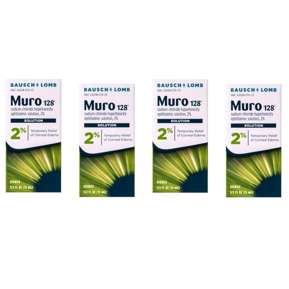 Muro 128 Solution 2% 15 mL (Pack of 4)