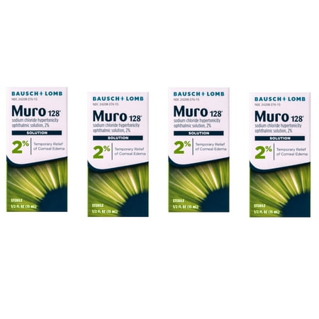 Muro 128 Solution 2% 15 mL (Pack of 4)