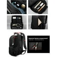 thumbnail image 3 of Tigernu Mochila para Laptop de 15,6 Pulgadas, Negra - Mochila Antirrobo Resistente Al Agua con Candado de Seguridad Gratuita, Compartimentos Acolchados para Laptop/tableta para Viajes, 3 of 9