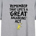 thumbnail image 3 of Life Great Balancing Act - Women's Oversized T-Shirt, 3 of 6