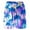 Blue, variant on Boys Swim Trunks Size 8-9 Hawaiian Beach Shorts Swimwear Bathing Suit Elastic Drawstring Striped Print Swimsuit Short Pants Light Blue