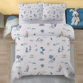 thumbnail image 3 of Cover Set Twin Size - Palm Trees Bedding Set, Bedroom Decor, Sailboat Quilt, 3 of 7