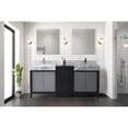 thumbnail image 2 of Lexora Home Zilara 72" Double Marble Top Bathroom Vanity with Chrome Faucet, 2 of 15