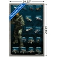thumbnail image 5 of Halo 3 - Chart - Humanity Wall Poster, 22.375" x 34" Framed, 5 of 6
