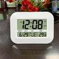 thumbnail image 4 of pitrice Electronic Wall Clock Alarm Clock for Bedroom School Eye Protection Digital Wall NightStand, 4 of 9