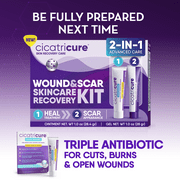 Cicatricure Scar Reducing Cream, Face & Body Scar Gel, 1 oz