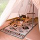 thumbnail image 5 of Manta plegable para picnic, alfombrilla suave para puerta para viajes de camping al aire libre (90x180cm) Likrtyny Para estrenar, 5 of 9